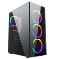Miniatyrbilde 1 av 4: PC-deksel Fornax 1500RGB Sort, Gembird