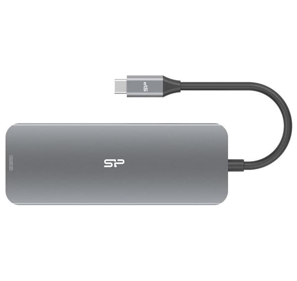 Silicon Power docka SR30 8in1, grå