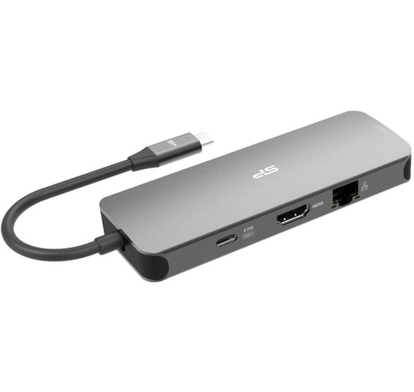 Silicon Power docka SR30 8in1, grå