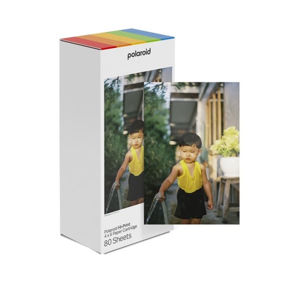 Polaroid photo printer Hi-Print 4x6 E-box, white