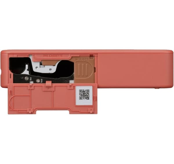 Canon photo printer Selphy Square QX20, terracotta red