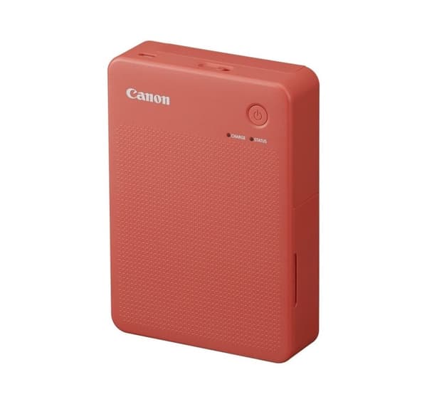 Canon photo printer Selphy Square QX20, terracotta red