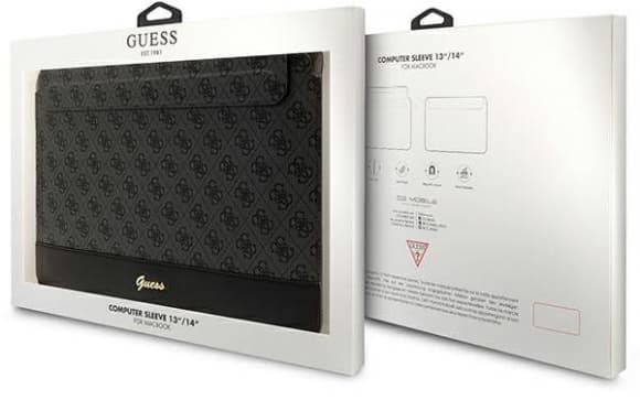 Väska för notebook GUCS14PS4SGK 14" 4G Svart, Guess