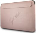Miniatyrbild 2 av 5: Väska för anteckningsbok Original Laptop-fodral Saffiano Script GUCS13PUSASLG 13" Rosa, Guess