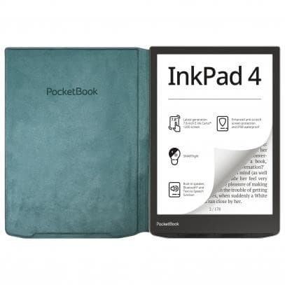 Tablettfodral grön (hn-fp-pu-743g-sg-ww), Pocketbook