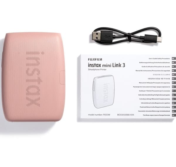 Fujifilm Instax Mini Link 3, rose pink