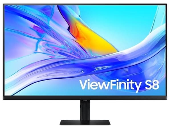 LCD Monitor SAMSUNG 32" (4K, Panel VA, 3840x2160, 16:9, 60Hz, 5 ms, Swivel, Pivot, Height adjustable, Tilt, Colour Black) Svart