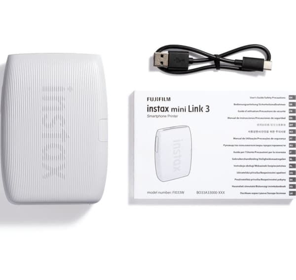 Fujifilm Instax Mini Link 3, clay white