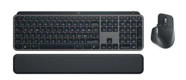 Tangentbord + mus combo mxkeys s/black 920-011614, Logitech grafit