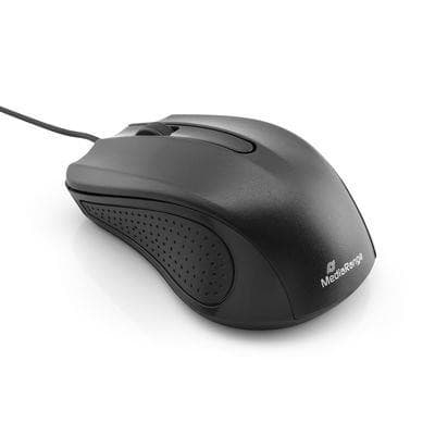Mus usb optisk sort/3-knapps mros210, Mediarange