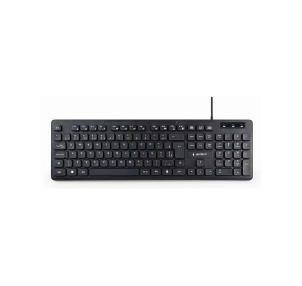 Keyboard multimedia usb eng/black kb-mch-04, Gembird Sort