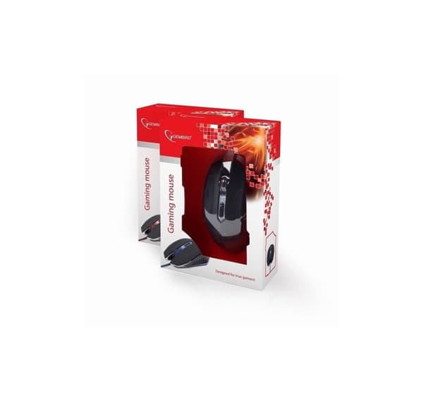Mouse usb optical gaming/red musg-001-r, Gembird