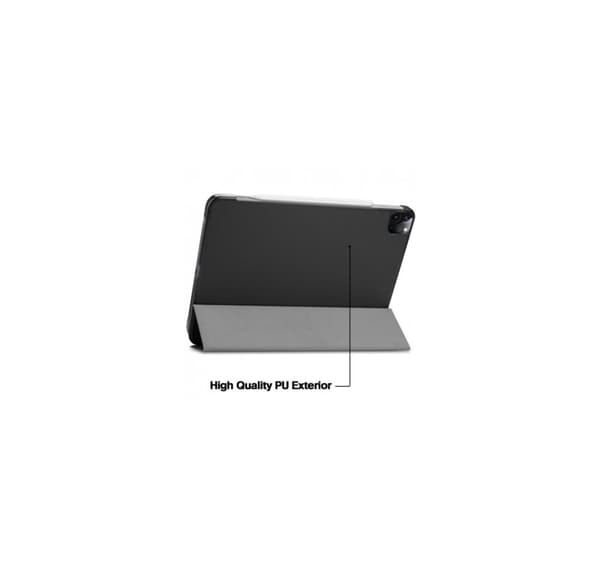 Tilbehør til bærbar PC, "Tri-Fold Eco-Leather Stand Case Xiaomi Pad 5/5 Pro 11'' 2021" Svart, iLike