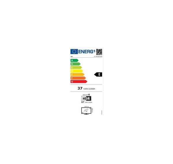 40" LED TV, LT40VQF54PA, JVC