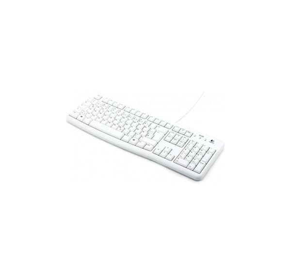 PC-tangentbord, K120 vit, Logitech