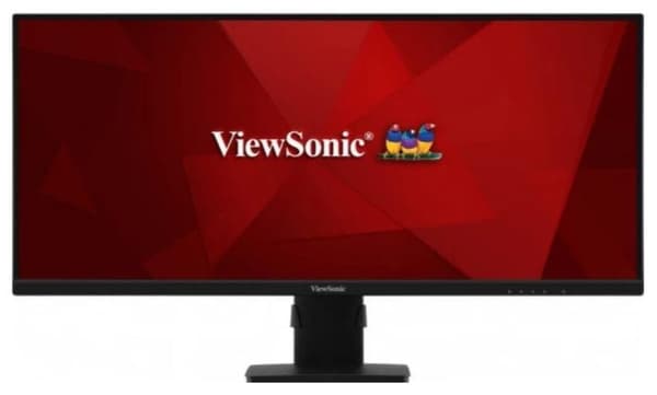 LCD-skärm va3456-mhdj (34", business/21 : 9, panel ips, 3440x1440, 21:9, 75hz, matt, 4 ms, högtalare, vridbar), Viewsonic Svart
