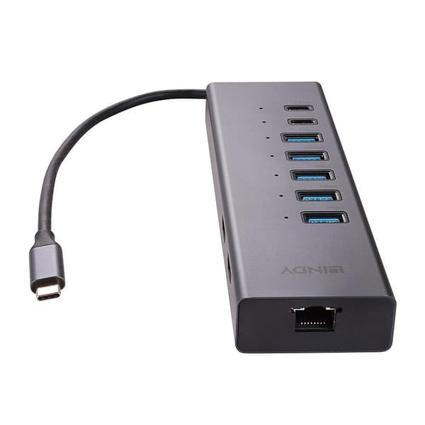 I/o-telakointiasema usb-c/dst-mini duo 43373, Lindy