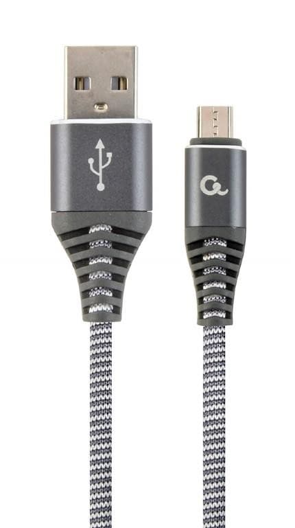 Kabel usb2 till micro-usb 2m/cc-usb2b-ammbm-2m-wb2, Gembird