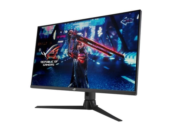 LCD-skärm 32" (gaming/4k, panel ips, 3840x2160, 16:9, 160hz, matt, 1 ms, vridbar, höjdjusterbar, lutning, färg svart), Asus