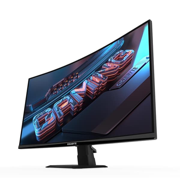 Lcd-skærm gs27fc gaming-skærm (27", gaming/buet, panel va, 1920x1080, 16:9, 180hz, mat, 1 ms, tilt), Gigabyte
