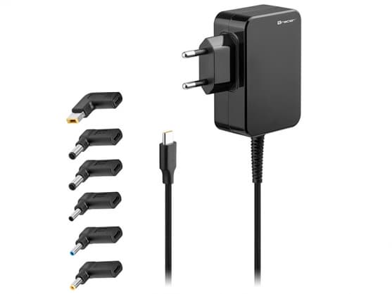 Lisävarusteet PC:lle, 47202 Kannettavan tietokoneen laturi Prime 65W Universal 7in1, Tracer