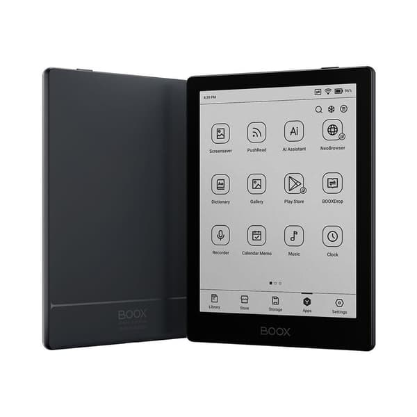 E-Reader ONYX BOOX 6" (1072x1448, Memory 32 MB, 1xUSB-C, Micro SDXC, Wireless LAN, Bluetooth, Black, OPC1225R)