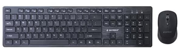 KEYBOARD +MOUSE WRL RUS/DESKTOP KBS-WCH-04-RU GEMBIRD Sort