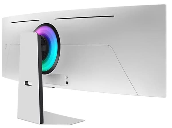 Monitor SAMSUNG 49" (Gaming/Curved, 5120x1440, 32:9, 0.03 ms, Speakers, Height adjustable, Tilt, Colour Silver, LS49DG950SUXEN)