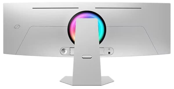 Monitor SAMSUNG 49" (Gaming/Curved, 5120x1440, 32:9, 0.03 ms, Speakers, Height adjustable, Tilt, Colour Silver, LS49DG950SUXEN)