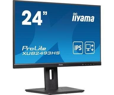 LCD Monitor IIYAMA 23.8" (Business, Panel IPS, 1920x1080, 16:9, 100Hz, Matte, 0.5 ms, Speakers, Swivel, Pivot)