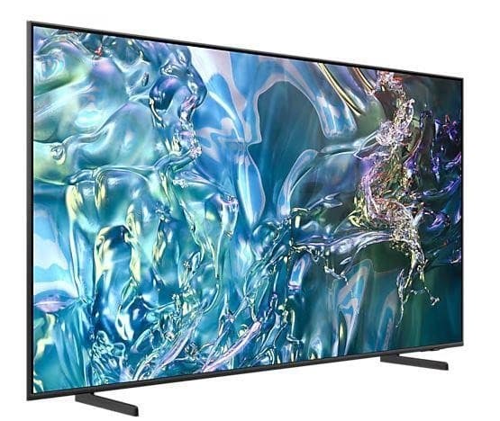 TV Set SAMSUNG 43" (4K/Smart, QLED, 3840x2160, Wireless LAN, Bluetooth, Tizen, Black, QE43Q60DAUXXH)