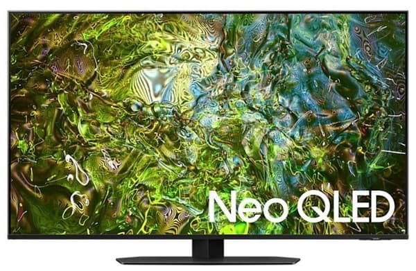 TV Set SAMSUNG 50" (4K/Smart, QLED, 3840x2160, Wireless LAN, Bluetooth, Tizen, Black, QE50QN90DATXXH)