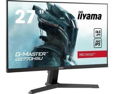 LCD Monitor IIYAMA G2770HSU-B1 (27", Gaming, Panel IPS, 1920x1080, 16:9, Matte, 0.8 ms, Speakers, Tilt, Colour Black)