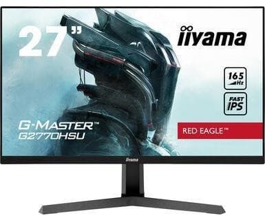 LCD Monitor IIYAMA G2770HSU-B1 (27", Gaming, Panel IPS, 1920x1080, 16:9, Matte, 0.8 ms, Speakers, Tilt, Colour Black) Svart