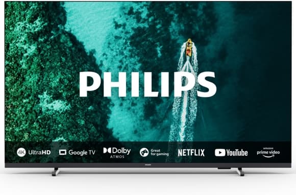 55" Ultra HD TV, 55PUS7409/12, Philips Svart
