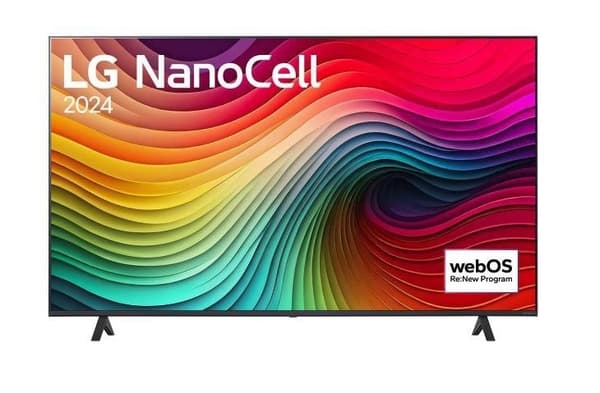 TV Set LG 55" (4K/Smart, 3840x2160, Wireless LAN, Bluetooth, webOS, 55NANO82T3B) Brun