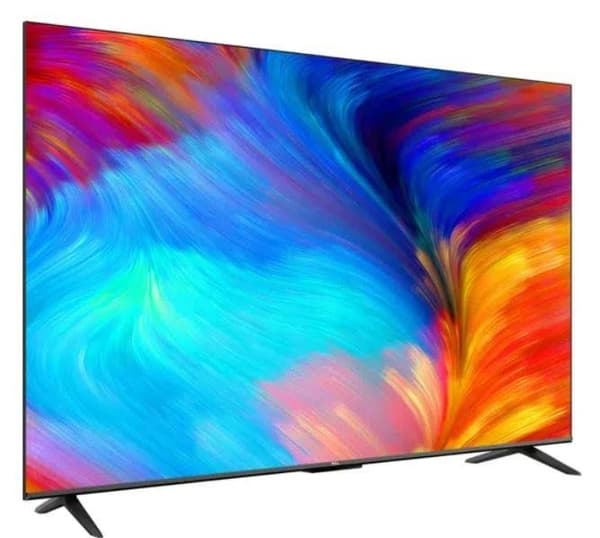 TV 43" (4k/smart, 3840x2160, langaton lähiverkko, bluetooth, google TV, musta, 43p637), Tcl