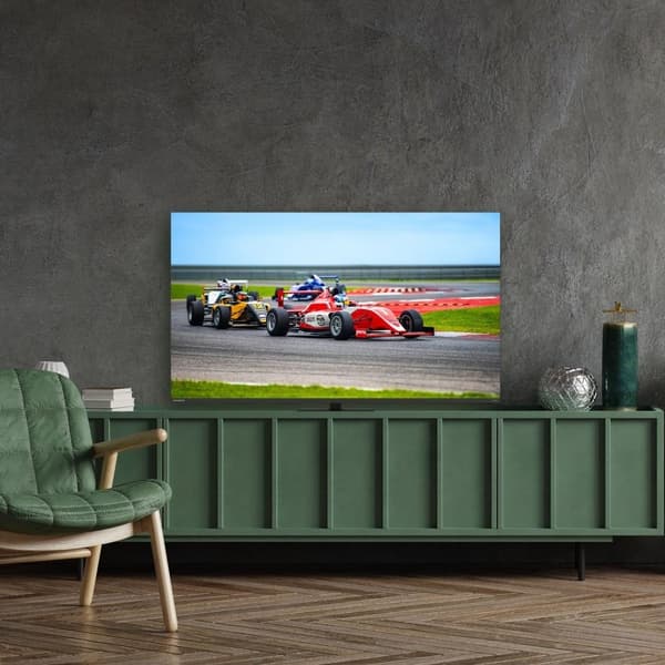 TV set  55" (4k/smart, qled, 3840x2160, wireless lan, bluetooth, google TV, black, 55qg7c14), Thomson