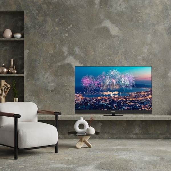 TV set  50" (4k/smart, qled, 3840x2160, wireless lan, bluetooth, google TV, black, 50qg6c14), Thomson
