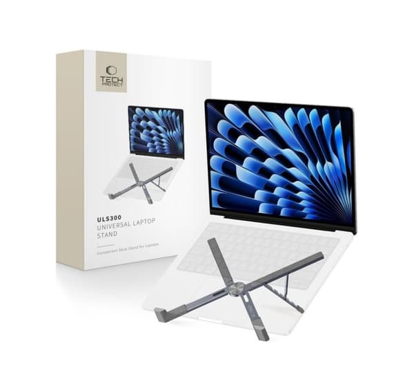 Tech-Protect notebook stand ULS300, grey