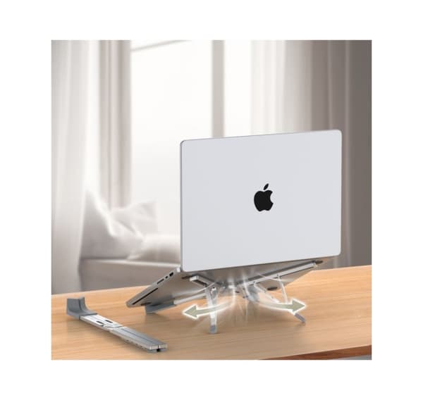 Tech-Protect notebook stand ULS300, silver