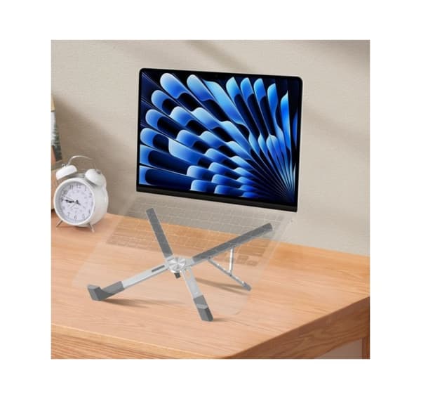 Tech-Protect notebook stand ULS300, silver