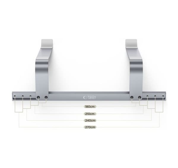 Tech-Protect notebook stand ULS100, grey
