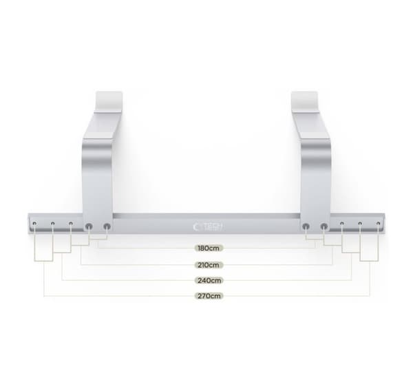 Tech-Protect notebook stand ULS100, silver