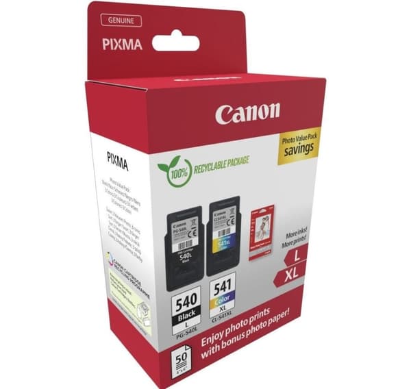 Canon blekkpatron PG-540L/CL-541XL Verdipakke