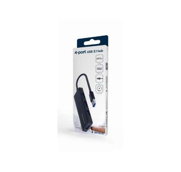 I/o-hubb usb3.1 4port/uhb-u3p4-03, Gembird