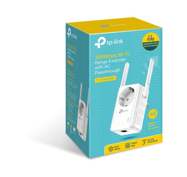 TP-Link WiFi rekkeviddeforlenger TL-WA860RE