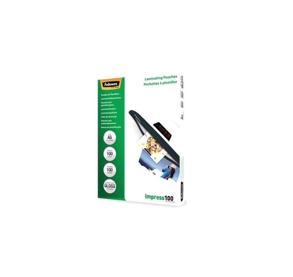 Laminointipussi kiiltävä/a5 100 100 kpl 5351002, Fellowes