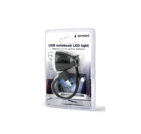Nb acc ljus led usb/svart nl-02, Gembird