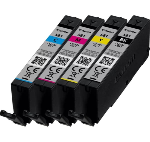 Canon blekk CLI-581 C/M/Y/BK Multipack, farge/svart